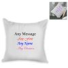 Personalised Cushion - Add Any Message