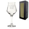Engraved 14oz Sommelier Beer Glass with Gift Box