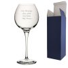 Engraved 19oz Montis Cocktail Glass with Gift Box