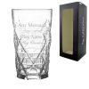 Engraved Keops Hiball Gin Cocktail Glass