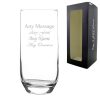 Engraved Sude Hiball Gin Cocktail Glass
