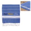 Personalised Turkish Style Cotton Navy Towel