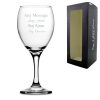 Engraved Imperial 16oz Wine Glass