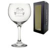 Engraved Gin Balloon with World's Best Girlfriend Design