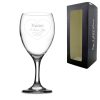 Engraved Wine Glass with I love you Even with Smelly Farts Design