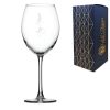 Engraved Enoteca Wine Glass with Sideways Name Design