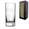 Engraved Hiball with Name's Gin Glass Design