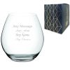 Engraved 24.5oz Large Stemless Wine Glass
