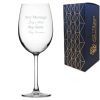 Engraved Giant Wine Glass, Can Hold 1 Bottle of Wine