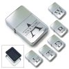 Personalised polished steel lighter with choice of Initial and Name