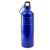 Engraved Blue Sports Bottle with any message