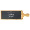Engraved Bamboo and Slate Cheeseboard with Extra Matured Design