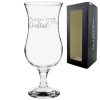 Engraved Name's Cocktail Hurricane Glass