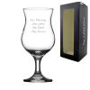 Engraved 13oz Capri Cocktail Glass