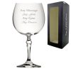 Engraved 22oz Bar Gin Balloon Glass