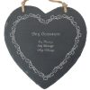 Personalised engraved Memo Board - Heartstring Border