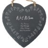 Personalised engraved Mothers Day,  No1 Mum Memo Board - Children Border