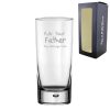 Engraved Hiball 13oz Glass With Ask Your Father Design Gift Boxed
