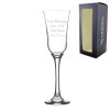 Engraved 225ml Tromba Champagne Flute with Gift Box