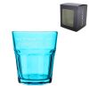 Engraved 305ml Blue Coloured Water Glass with Gift Box