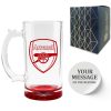 Engraved Official Arsenal 20oz Beer Mug, Gift Boxed