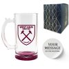 Engraved Official West Ham 20oz Beer Mug, Gift Boxed