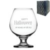Engraved Happy Halloween Bistro Brandy, Gift Boxed