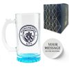 Engraved Official Manchester City 20oz Beer Mug, Gift Boxed