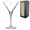 Engraved Allegro Martini Cocktail Glass with Initials Design, Personalise with Any Name