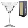 Engraved Crystal Infinity Margarita Cocktail Glass with Initials Design, Personalise with Any Name