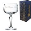 Engraved Monti Sherbet Cocktail Champagne Coupe, Personalise with Any Name or Message