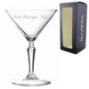 Engraved Monti Martini Cocktail Glass, Personalise with Any Name or Message