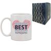 Printed Hot Drinks Mug with World's Best Boyfriend Design