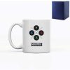 Printed Mug with Play Console Controller Design, Gift Boxed, Personalise with any name for any gamer
