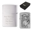 Engraved Fishing Official Zippo Windproof Lighter
