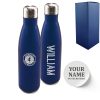 Official Printed Rangers Thermal Bottle Painted, Personalise Any Name, Gift Boxed