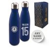 Official Printed Rangers Thermal Bottle Painted, Personalise Name and Number, Gift Boxed