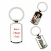Printed Oblong Keyring with Gift Box