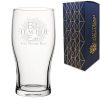 Engraved Teacher Pint Glass with Best Teacher Ever Design