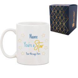 Printed Hot Drink Designs Coffee Tea Mug with You're A Star Design