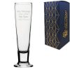 Engraved Tall 14oz Cin Cin Beer Glass