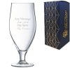 Engraved Stuttgart Stemmed Pint Beer Glass