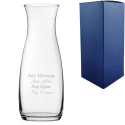 Personalised Engraved 25cm Amphora Vase, Customise with Any Message