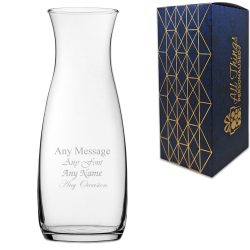 Personalised Engraved 25cm Amphora Vase, Customise with Any Message