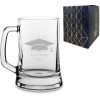 Personalised Engraved Graduation Beer Mug with Grad Cap Burst Design, Personalise with Any Name or Message