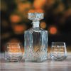 Set of 2 Engraved 345ml Tallo Tumblers and Prysm Decanter
