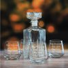Set of 4 Engraved 345ml Tallo Tumblers and Prysm Decanter