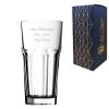 Engraved American Style Hiball 10oz/295ml, Casablanca Glass, Any Message