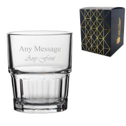 Engraved Next Stacking Hiball 7oz/207ml Glass, Any Message