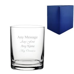 Engraved Istanbul Whiskey Tumbler 8.75oz/258ml, Any Message